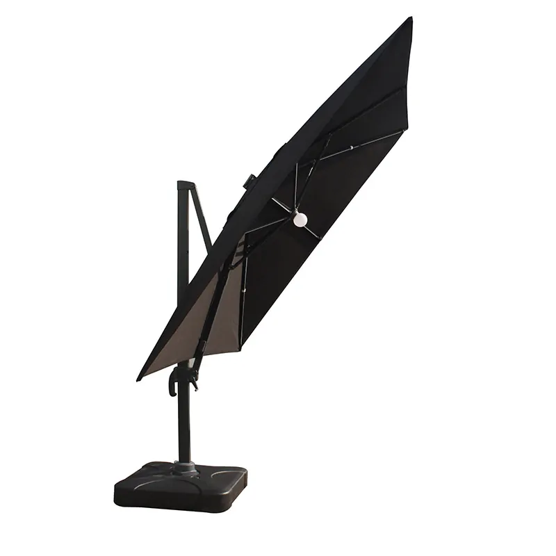 MYB-004-F Solar Mid-Roman Light Bar Umbrella - Image 8