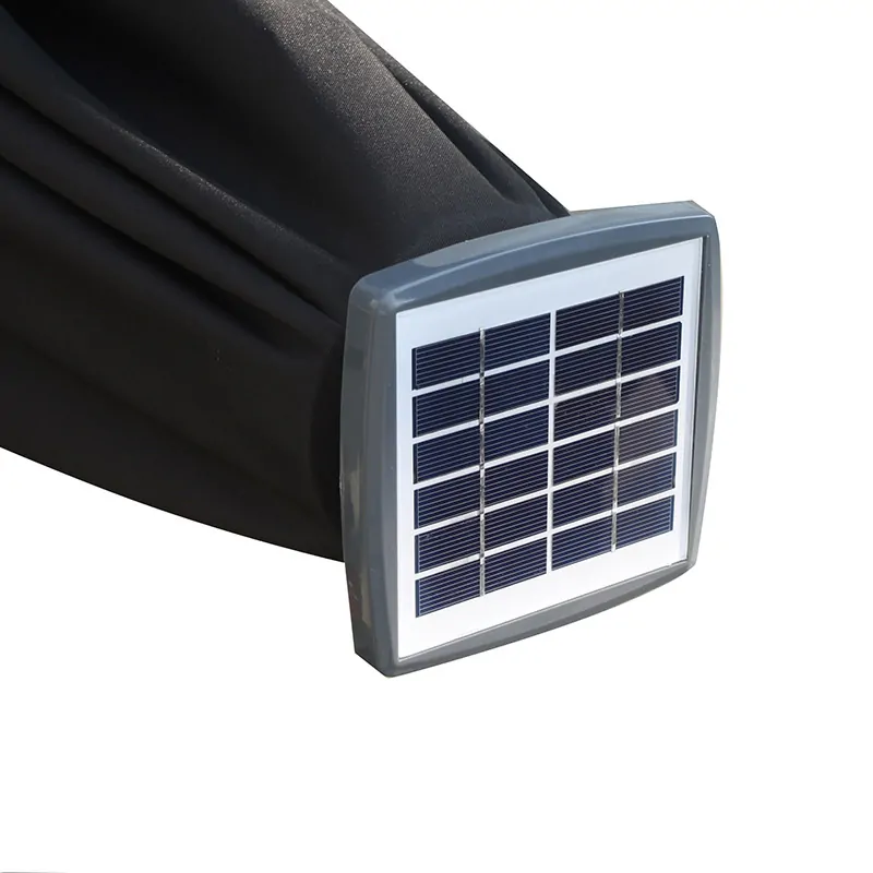 MYB-004-F Solar Mid-Roman Light Bar Umbrella - Image 3